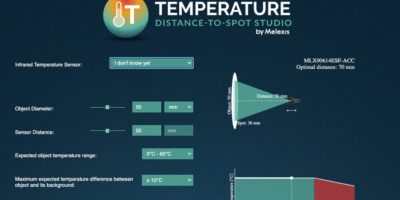 Melexis “Distance-to-Spot” studio simplifies sensor selection