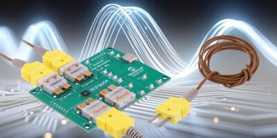 Four-channel thermocouple measurement with integrated conditioning from Microchip