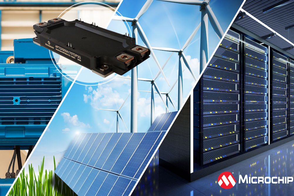 New DualPack modules from Microchip deliver high power density