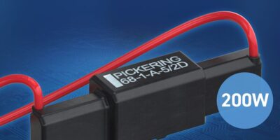Pickering’s reed relay newly upgraded to 200W