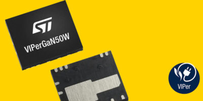 ST’ integrated GaN flyback converters simplify design and silence audible noise