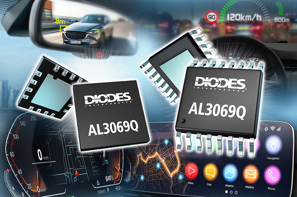 Boost controller from Diodes for backlighting in automotive applications