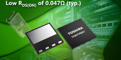 Toshiba has launched a 600V N-channel super junction power MOSFET