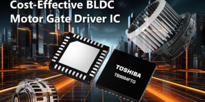 Toshiba announces gate driver IC for three-phase BLDC motors