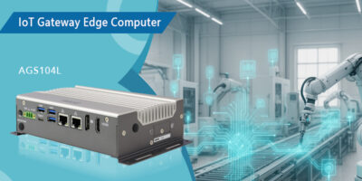 New ultra-compact industrial IoT gateway edge computer from iBase