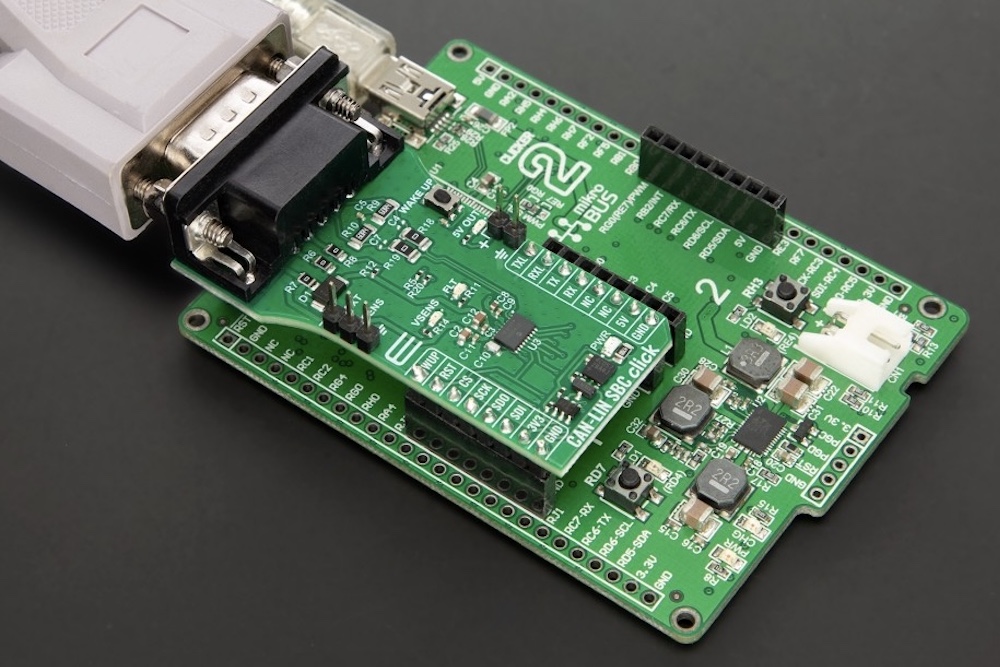 CAN-LIN SBC Click from Mikroe provides high-speed communication