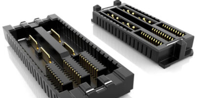 Available through Powell, Samtec’s pitch AcceleRate mP series connectors