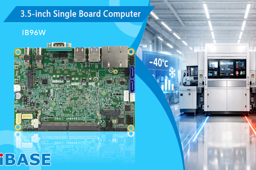 IBASE announce high-performance 3.5” SBC for next-gen industrial edge computing