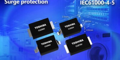 Toshiba expands protection Zener diodes portfolio with four new voltage ratings