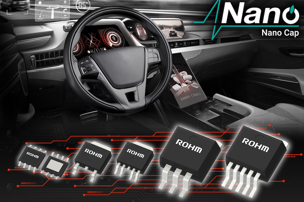 ROHM’s new LDO regulators expand design flexibility for high-current applications