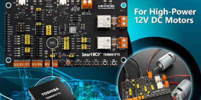 Toshiba and MIKROE introduce motor driving board to streamline prototyping