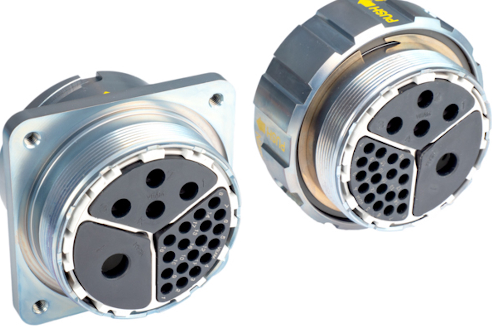 Powell now stocks ITT Cannon’s Veam MOVE-MOD connector series hitecture