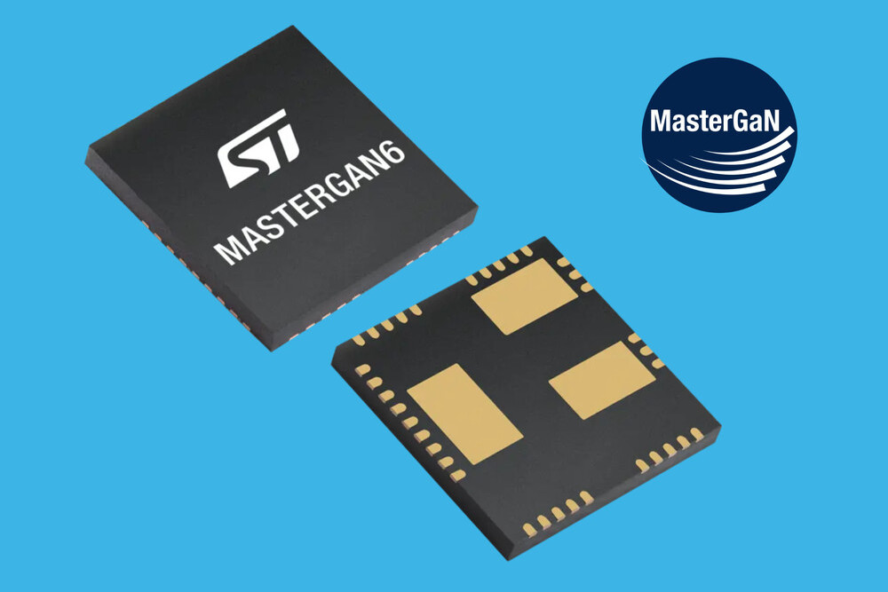 ST’s new MasterGaN power ICs combine flexibility with advanced GaN technology