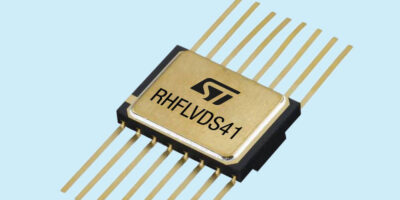 ST’s space-grade driver supports high-speed data and low-voltage logic