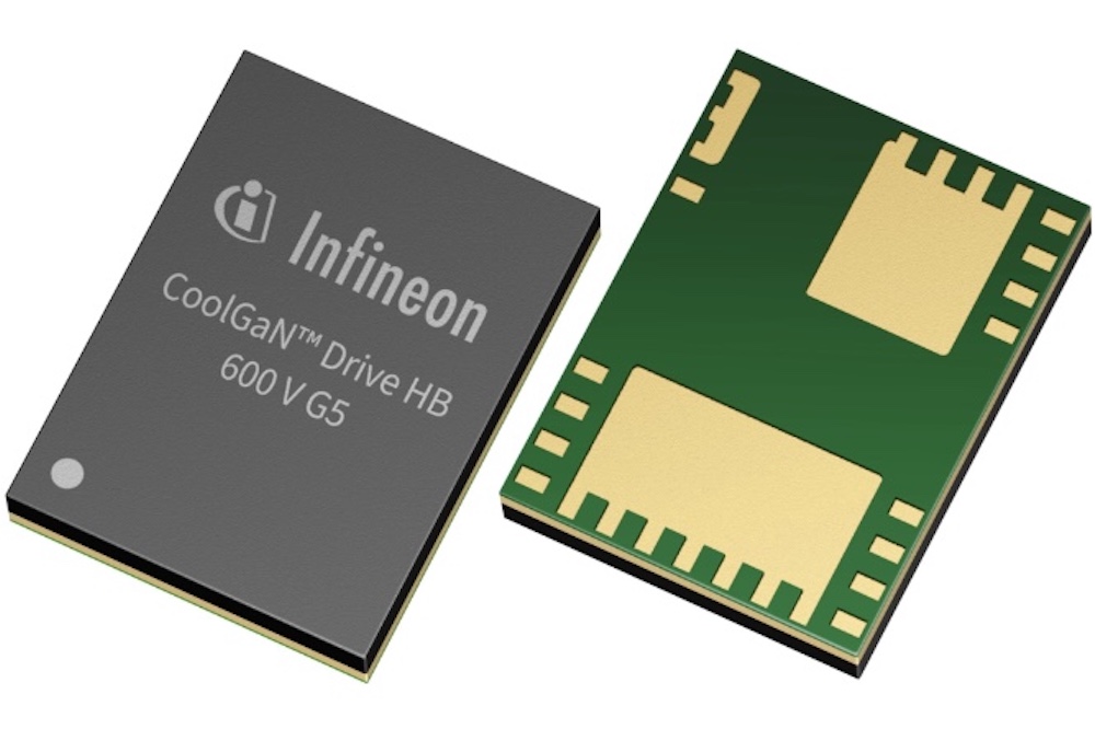 Infineon expands CoolGaN portfolio launching CoolGaN Drive HB 600 V G5 family