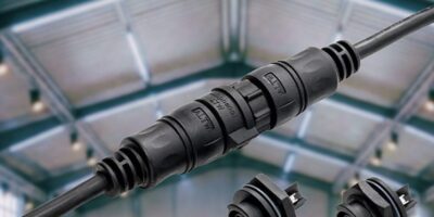 Reliable “Quick-Lock” connectivity from Amphenol for industrial LED lighting