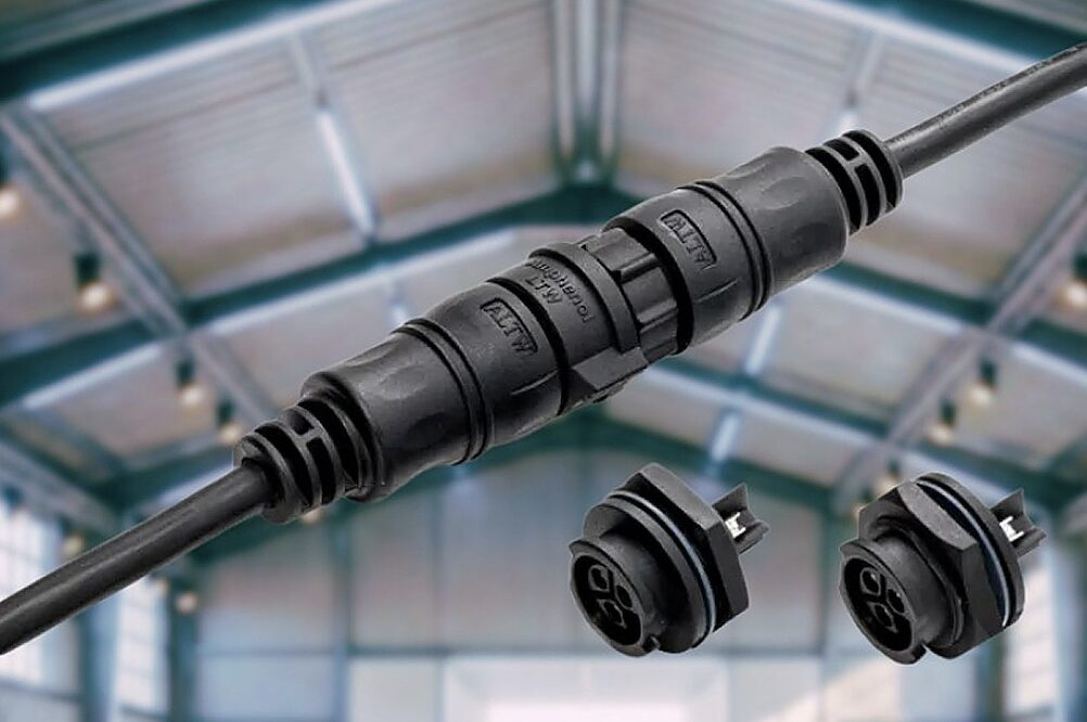 Reliable “Quick-Lock" connectivity from Amphenol for industrial LED lighting