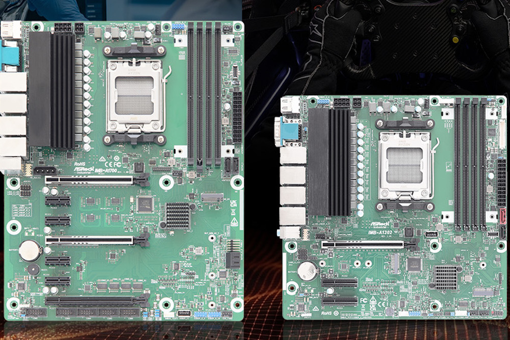 ASRock launches industrial motherboards for AMD EPYC 4005 and Ryzen 9000 series