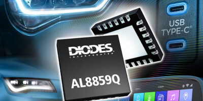 Boost controller from Diodes enables robust, flexible headlight systems