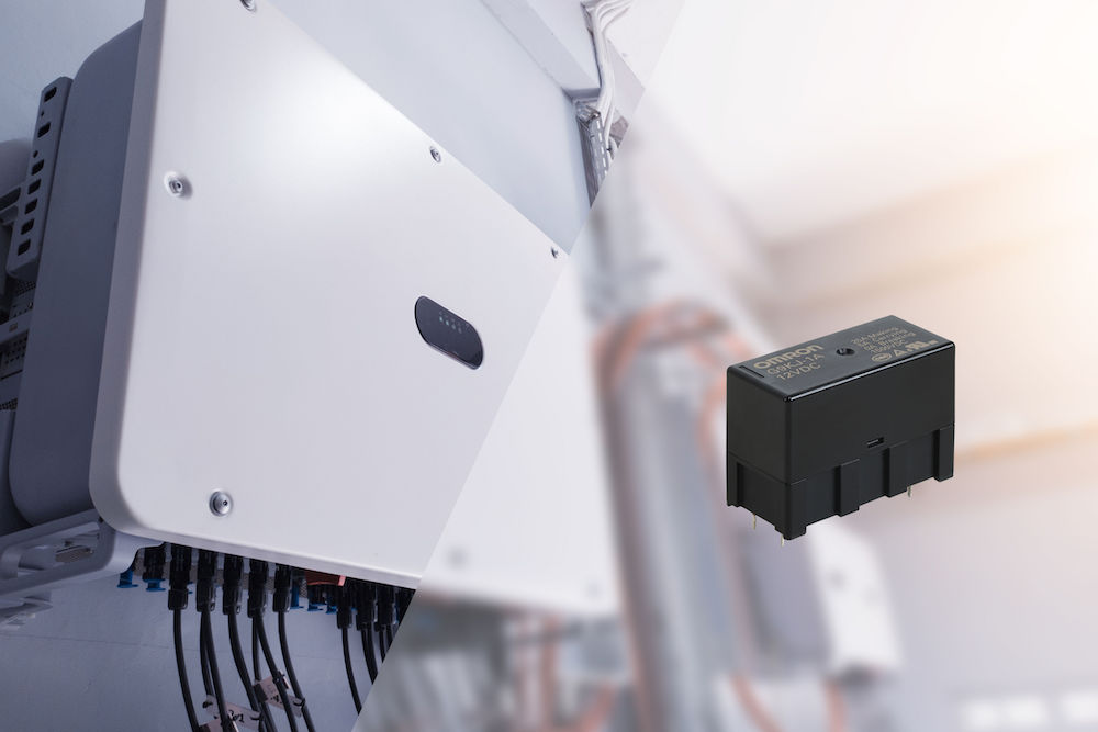 Omron 1500V relays for energy storage systems and EV fast-chargers