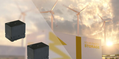New high-current DC relays from Omron for utility storage and charging infrastructure