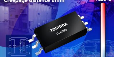 Toshiba releases photovoltaic-output photocoupler for automotive and industrial equipment