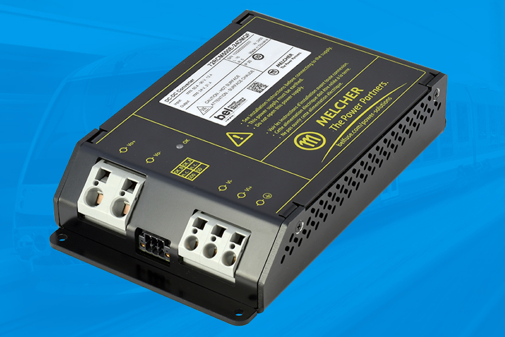 Bel Fuse introduces railway power supply in compact form factor