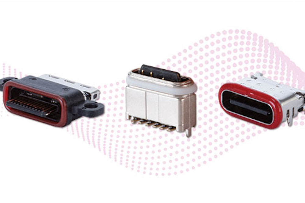 USB type C connectors include UV-glued O-Ring models from Same Sky
