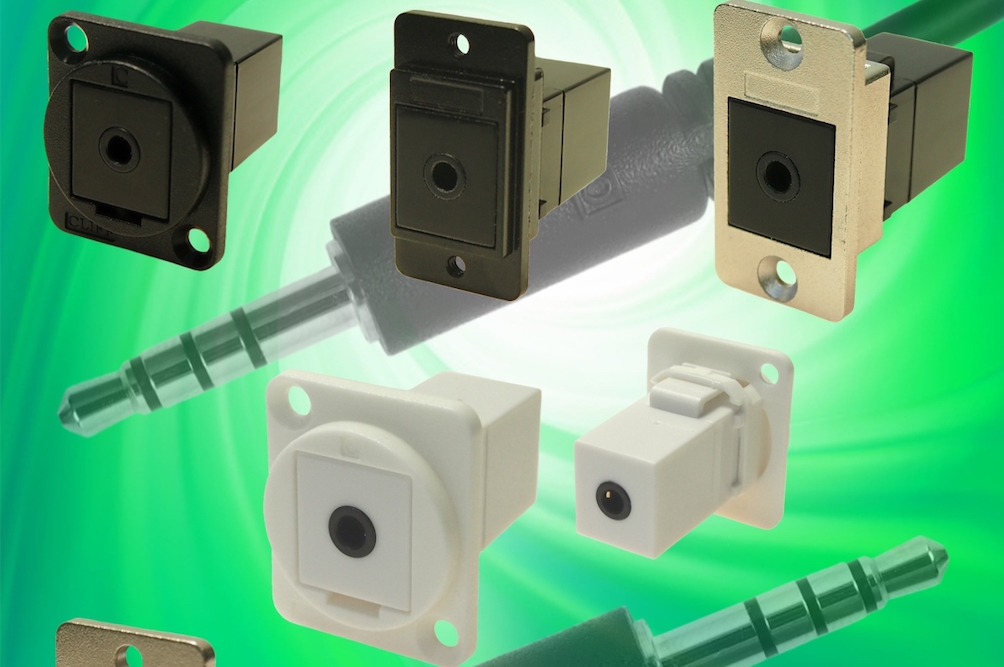 Cliff Electronics adds 4-pole panel mount audio jack to their connector range