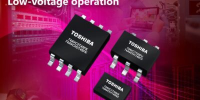 Bus transceivers from Toshiba support low-voltage level shifting