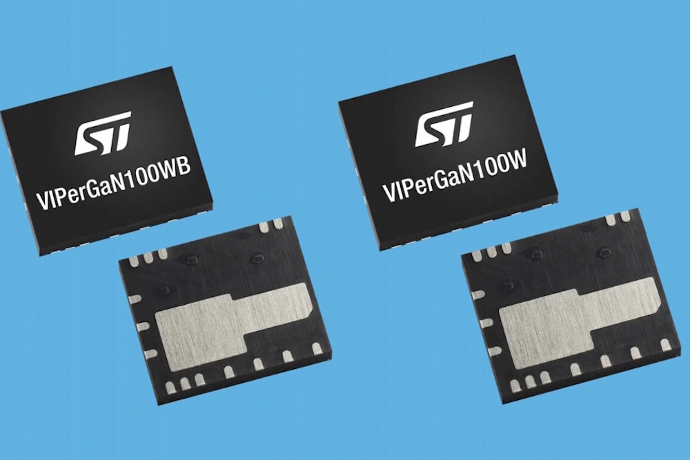 ST reveals VIPerGaN 100W converters for energy-efficient appliances