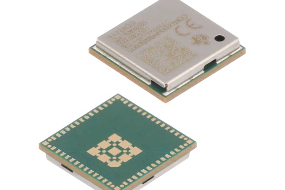 TI's SimpleLink modules for Wi-Fi and Bluetooth connectivity available at Mouser