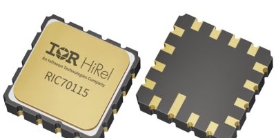 Infineon introduces rad-hard GaN HEMT driver for satellite and hi-rel space applications